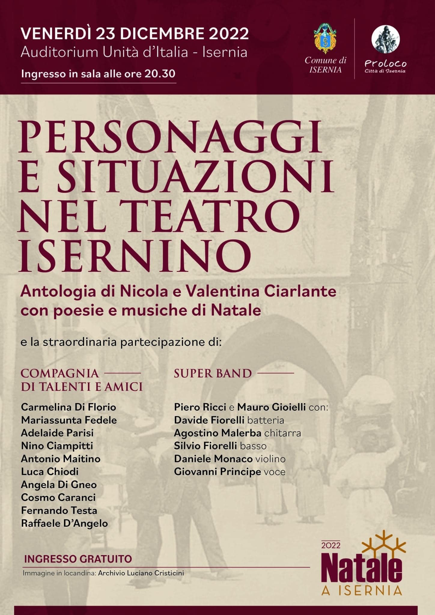 Personaggi e situazioni nel teatro Isernino