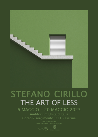 "THE ART OF LESS" - Stefano Cirillo, Personale di arte contemporanea