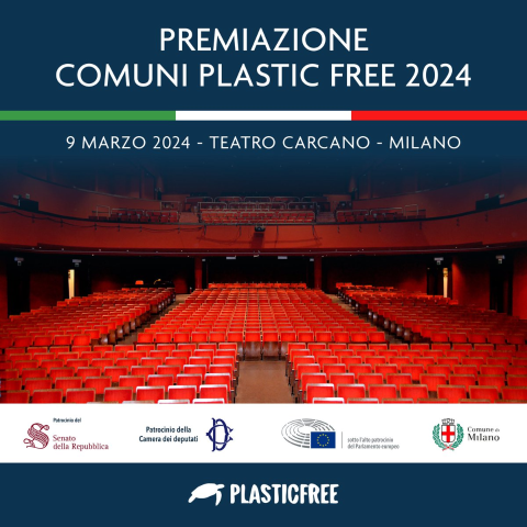 PREMIAZIONE COMUNI PLASTIC FREE 2024